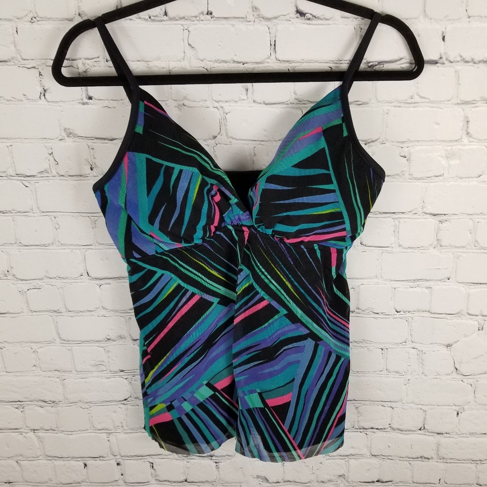CARIBBEAN JOE | tankini bathing swim suit top